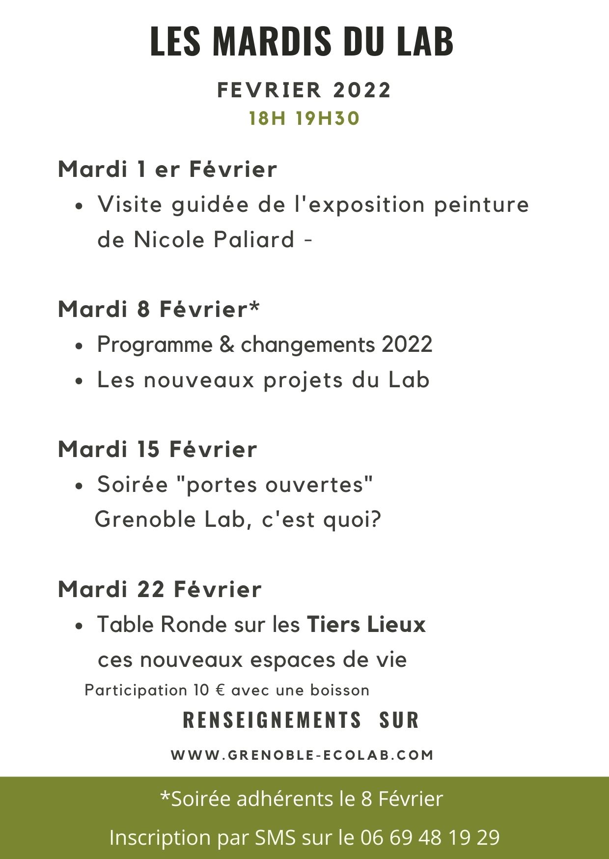 PROGRAMME Février 22