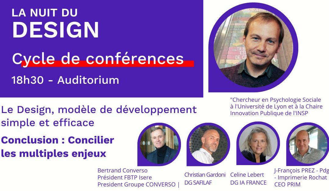 Le Design : Un modèle de développement  – Conclusion